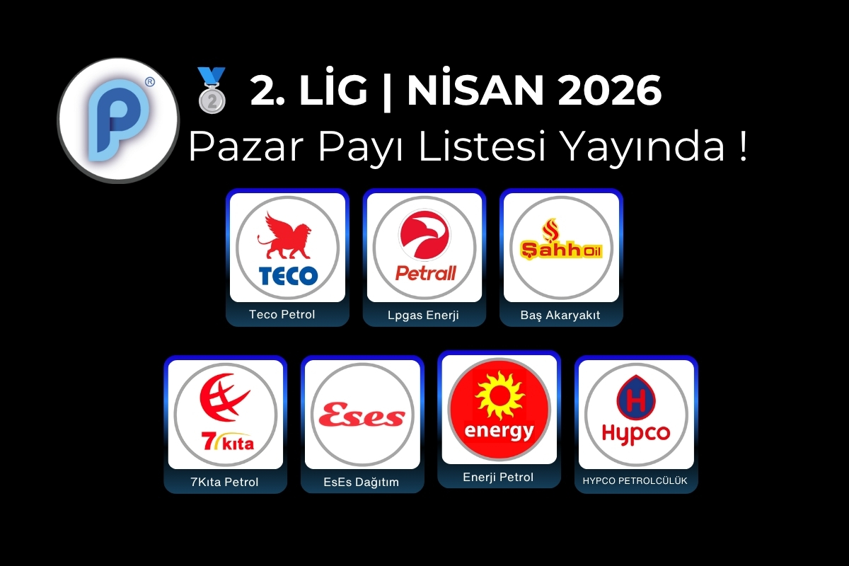 İkinci Lig Pazar Payı Listesi