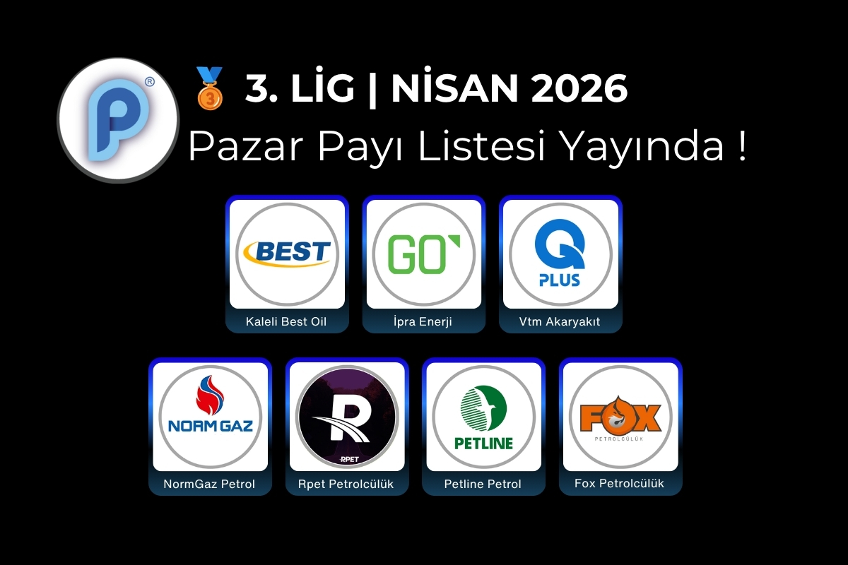 Üçüncü Lig Pazar Payı Listesi