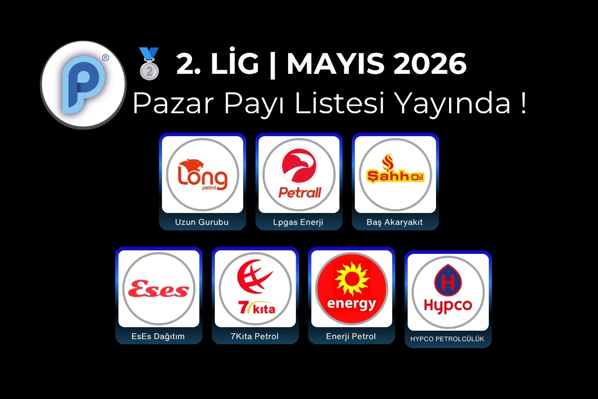 İkinci Lig Pazar Payı Listesi