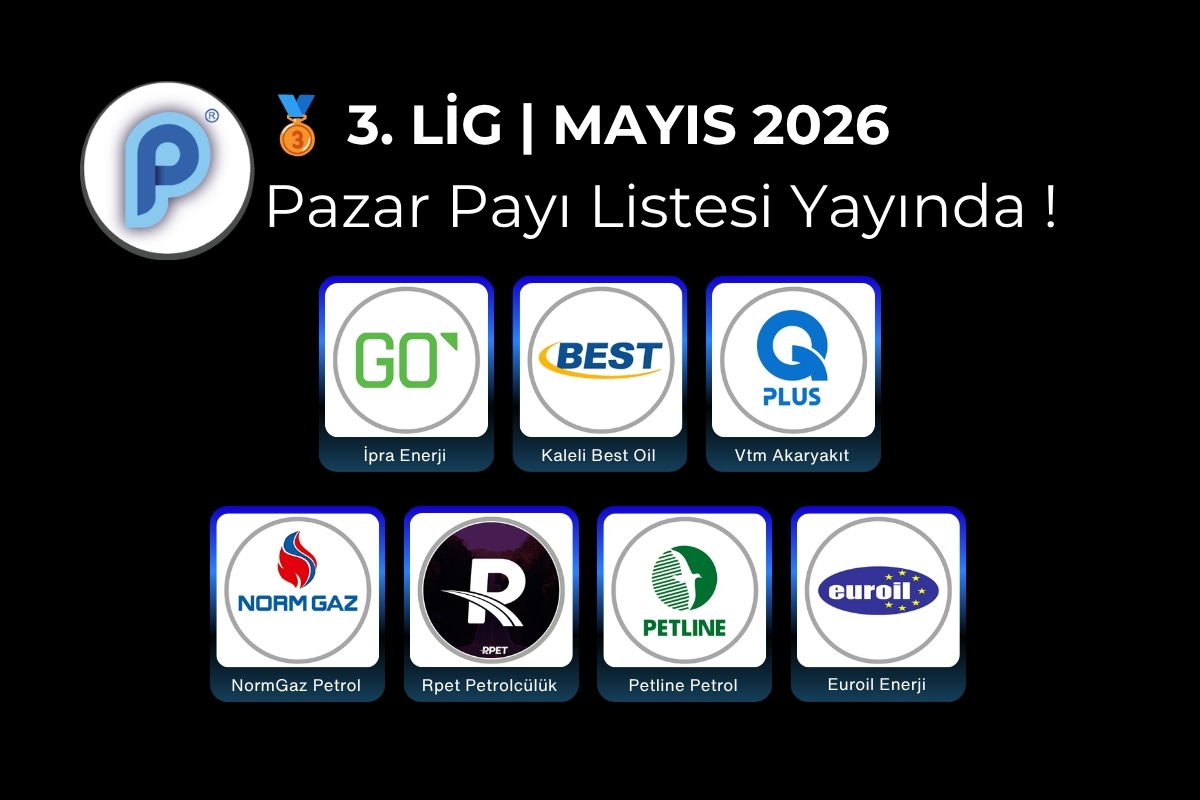 Üçüncü Lig Pazar Payı Listesi