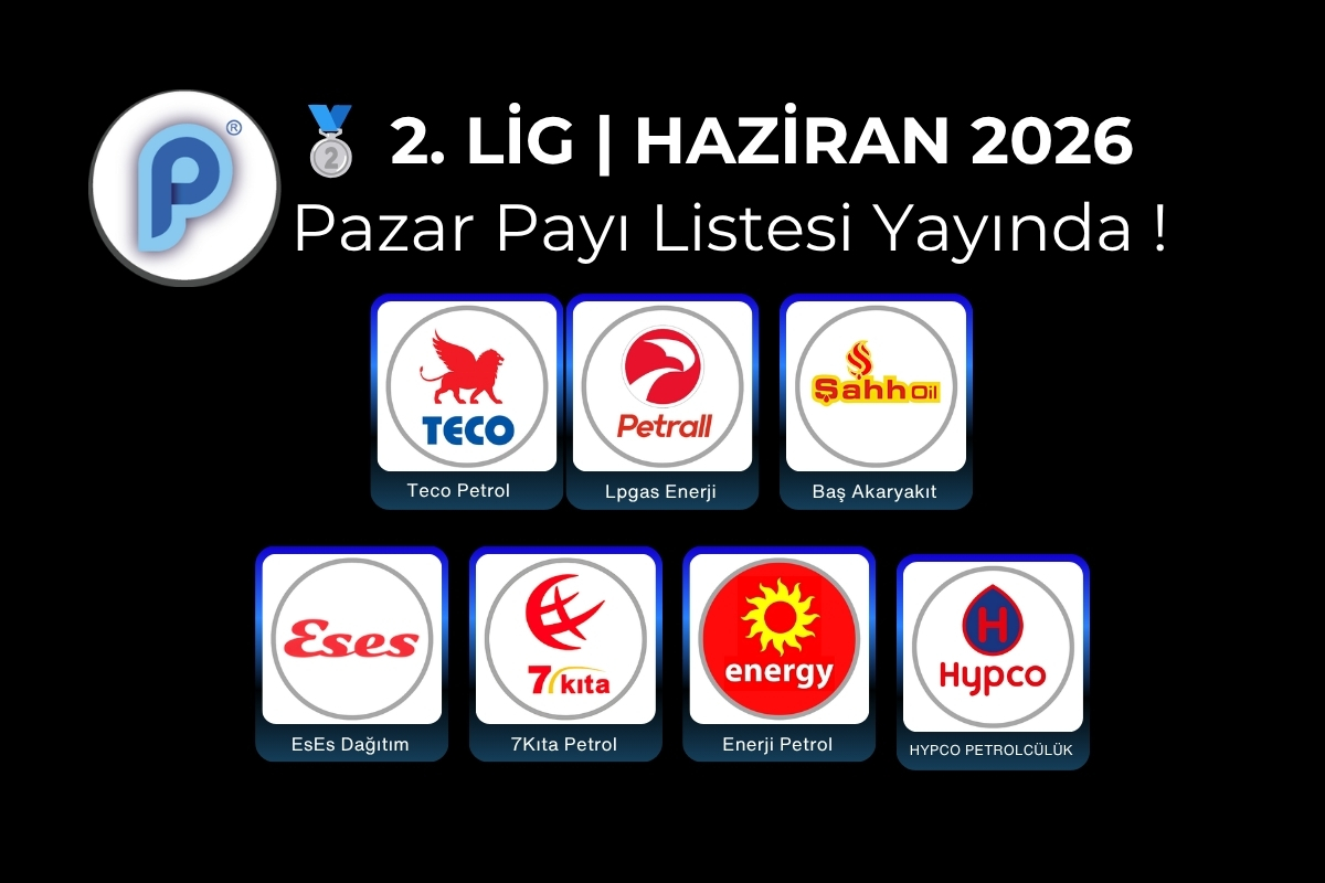 İkinci Lig Pazar Payı Listesi