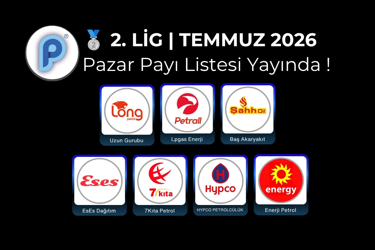 İkinci Lig Pazar Payı Listesi