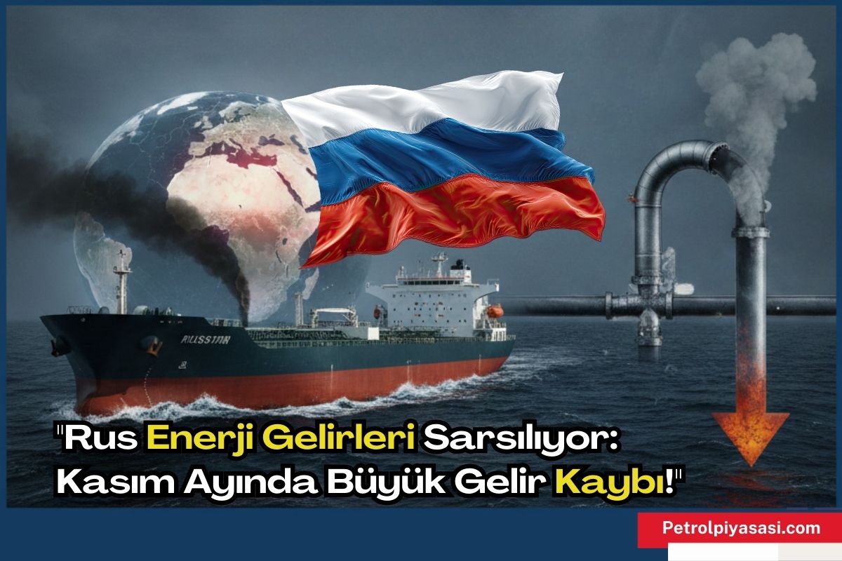 “Rus Enerji Gelirleri Sarsılıyor: Kasım Ayında Büyük Gelir Kaybı!”
