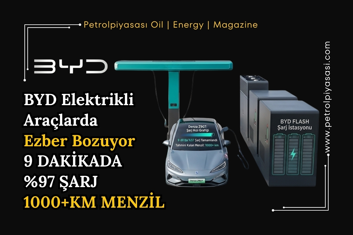 Elektrikli Araçlarda “Yakıt İkmali” Hızı: BYD 9 Dakikada %97 Şarj ile Ezber Bozuyor!
