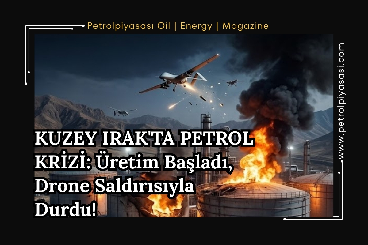 KUZEY IRAK’TA PETROL KRİZİ: Üretim Başladı, Drone Saldırısıyla Durdu!