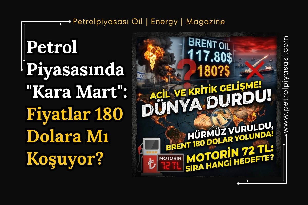 Petrol Piyasasında “Kara Mart”: Fiyatlar 180 Dolara Mı Koşuyor?