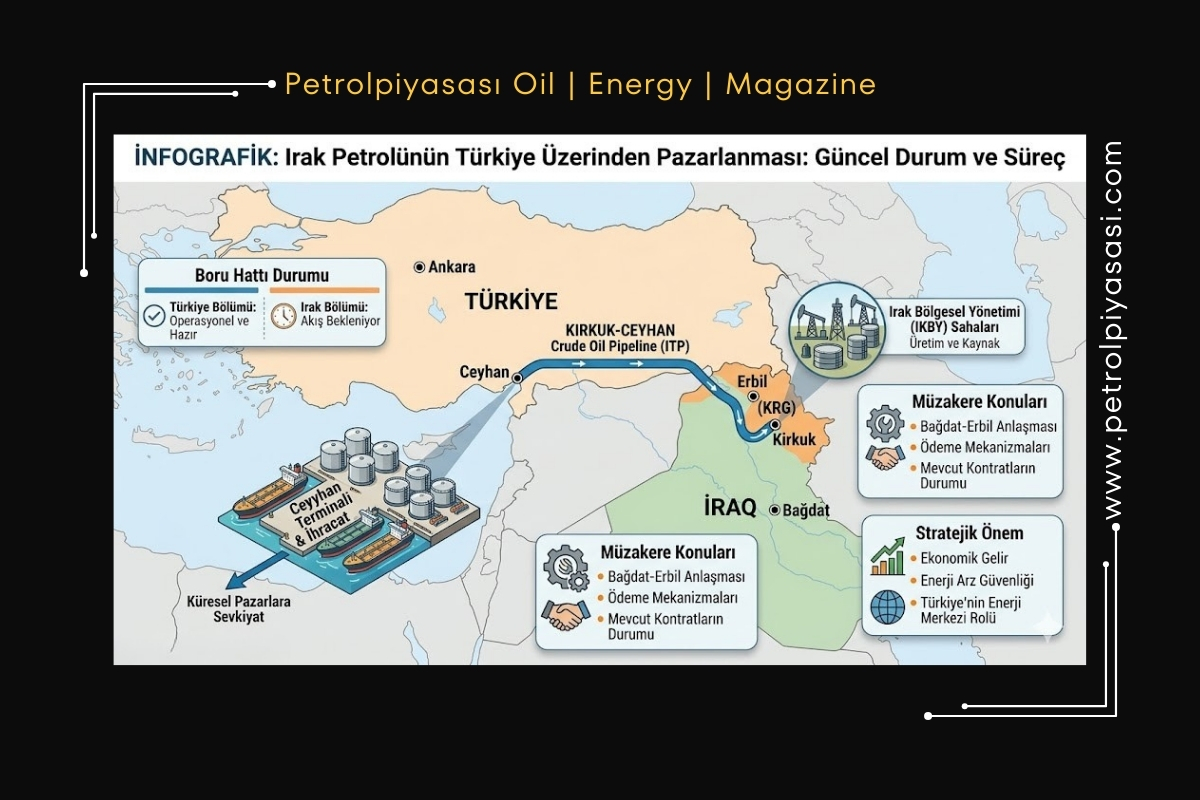 Irak Petrolünde Yeni Dönem: Sevkiyat Başlıyor, Anlaşmalar Güncelleniyor !