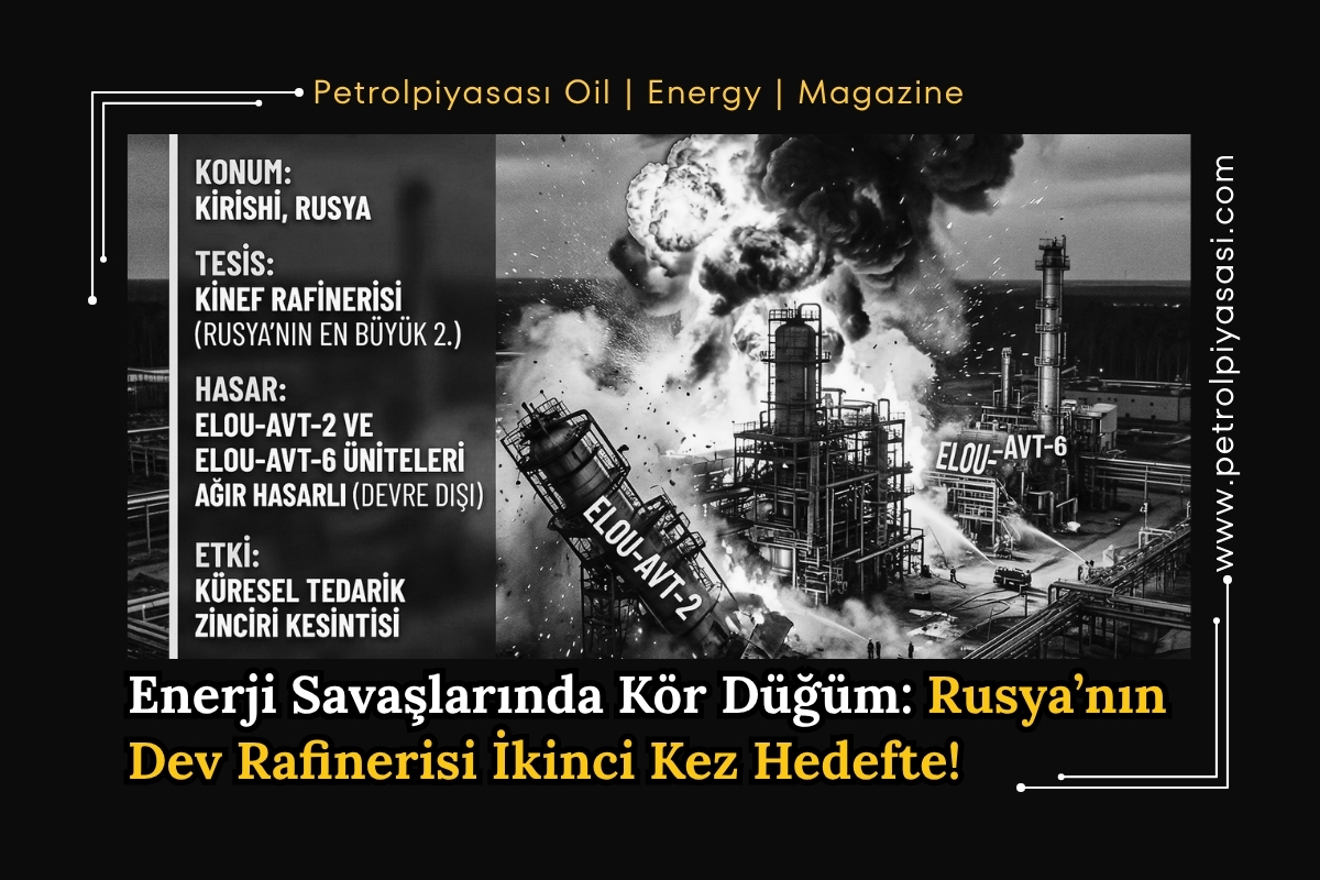 Enerji Savaşlarında Kör Düğüm: Rusya’nın Dev Rafinerisi İkinci Kez Hedefte!