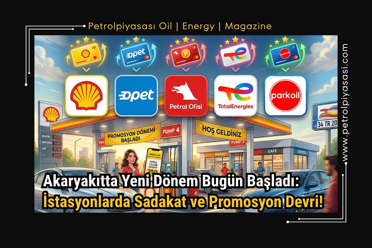 Akaryakıtta Yeni Dönem Bugün Başladı: İstasyonlarda Sadakat ve Promosyon Devri!