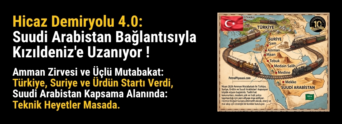 Hicaz Demiryolu 4.0: Suudi Arabistan Bağlantısıyla Kızıldeniz’e Uzanıyor !