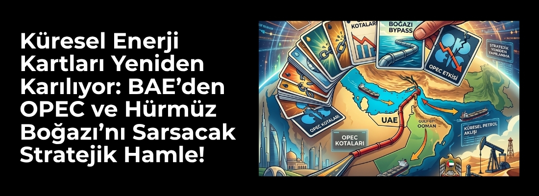 Küresel Enerji Kartları Yeniden Karılıyor: BAE’den OPEC ve Hürmüz Boğazı’nı Sarsacak Stratejik Hamle!