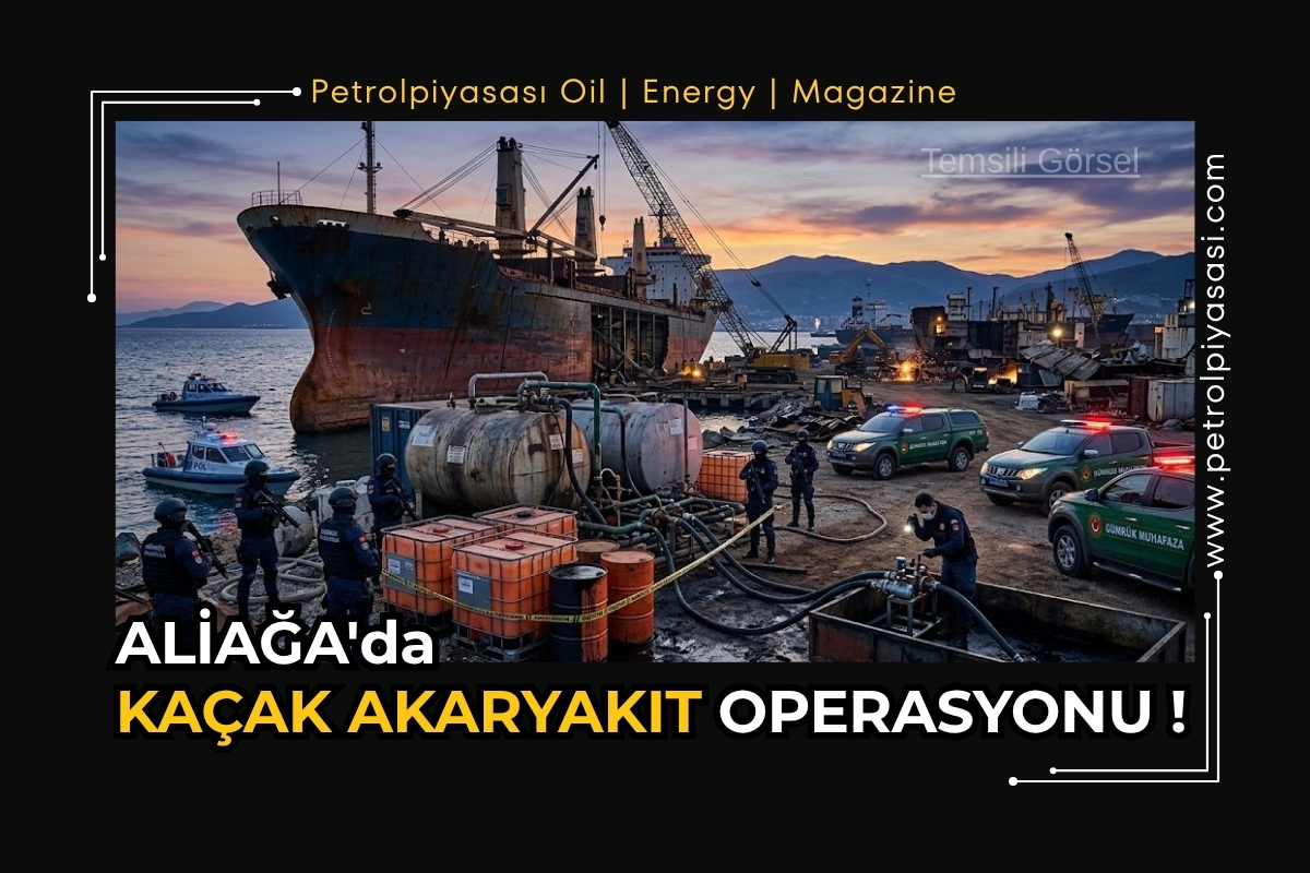 ALİAĞA’da KAÇAK AKARYAKIT OPERASYONU !