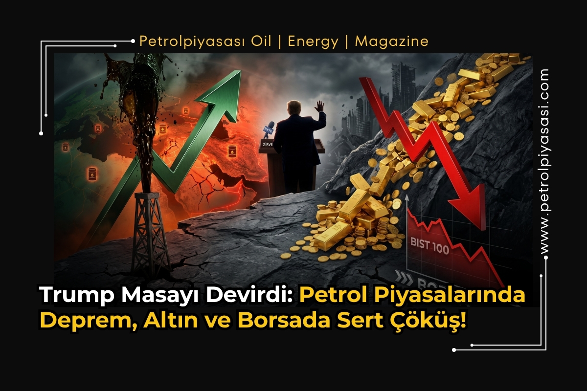 Trump Masayı Devirdi: Petrol Piyasalarında Deprem, Altın ve Borsada Sert Çöküş!