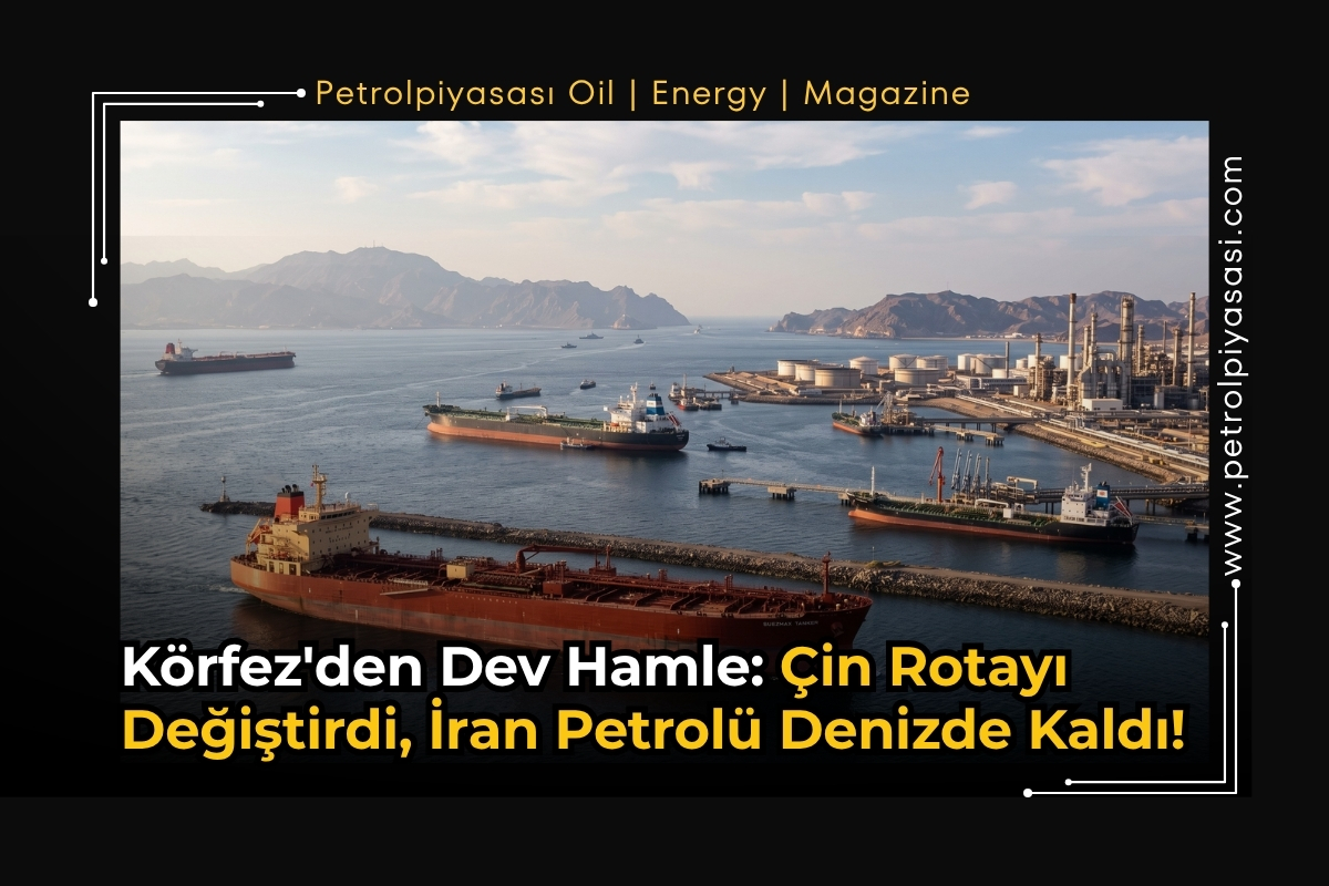 Körfez’den Dev Hamle: Çin Rotayı Değiştirdi, İran Petrolü Denizde Kaldı!