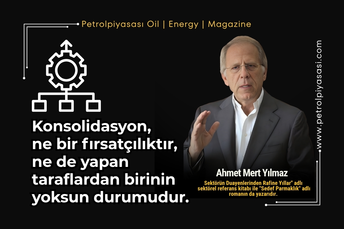 Konsolidasyon, ne bir fırsatçılıktır, ne de yapan taraflardan birinin yoksun durumudur.