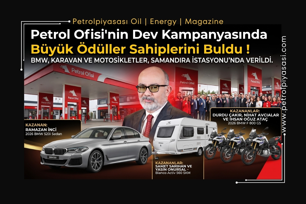 Petrol Ofisi’nin Dev Kampanyasında Büyük Ödüller Sahiplerini Buldu: BMW, Karavan ve Motosikletler Teslim Edildi!