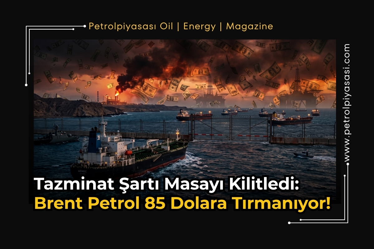 Tazminat Şartı Masayı Kilitledi: Brent Petrol 85 Dolara Tırmanıyor!