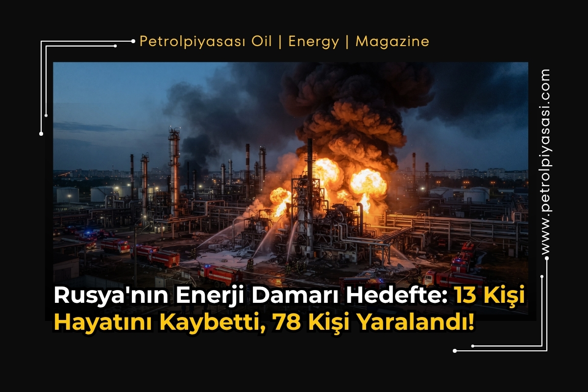 Rusya’nın Enerji Damarı Hedefte: 13 Kişi Hayatını Kaybetti, 78 Kişi Yaralandı!