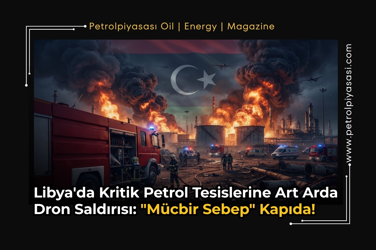 Libya’da Kritik Petrol Tesislerine Art Arda Dron Saldırısı: “Mücbir Sebep” Kapıda!