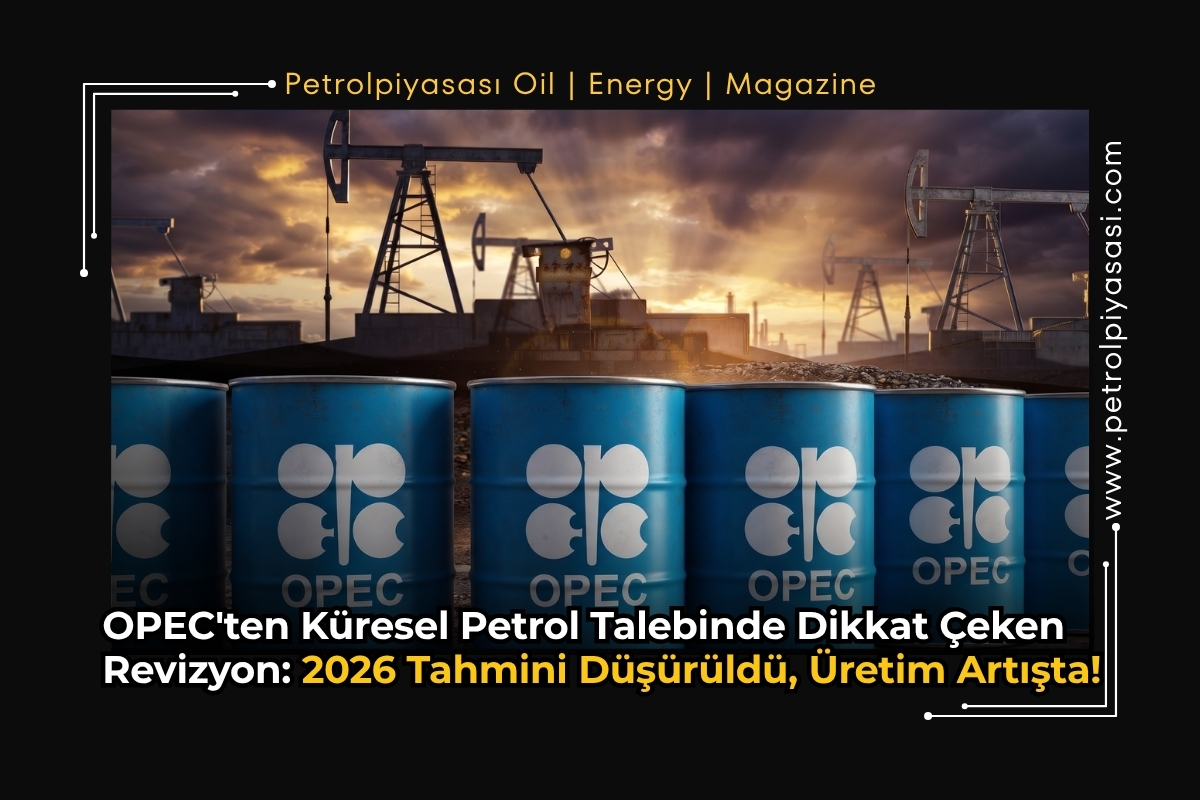 OPEC’ten Küresel Petrol Talebinde Dikkat Çeken Revizyon: 2026 Tahmini Düşürüldü, Üretim Artışta!