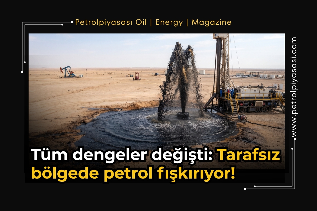 Tüm dengeler değişti: Tarafsız bölgede petrol fışkırıyor!