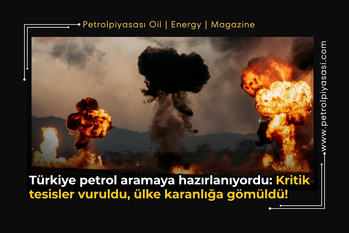 Türkiye petrol aramaya hazırlanıyordu: Kritik tesisler vuruldu, ülke karanlığa gömüldü!