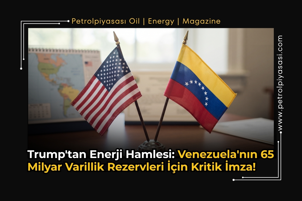 Trump’tan Enerji Hamlesi: Venezuela’nın 65 Milyar Varillik Rezervleri İçin Kritik İmza!