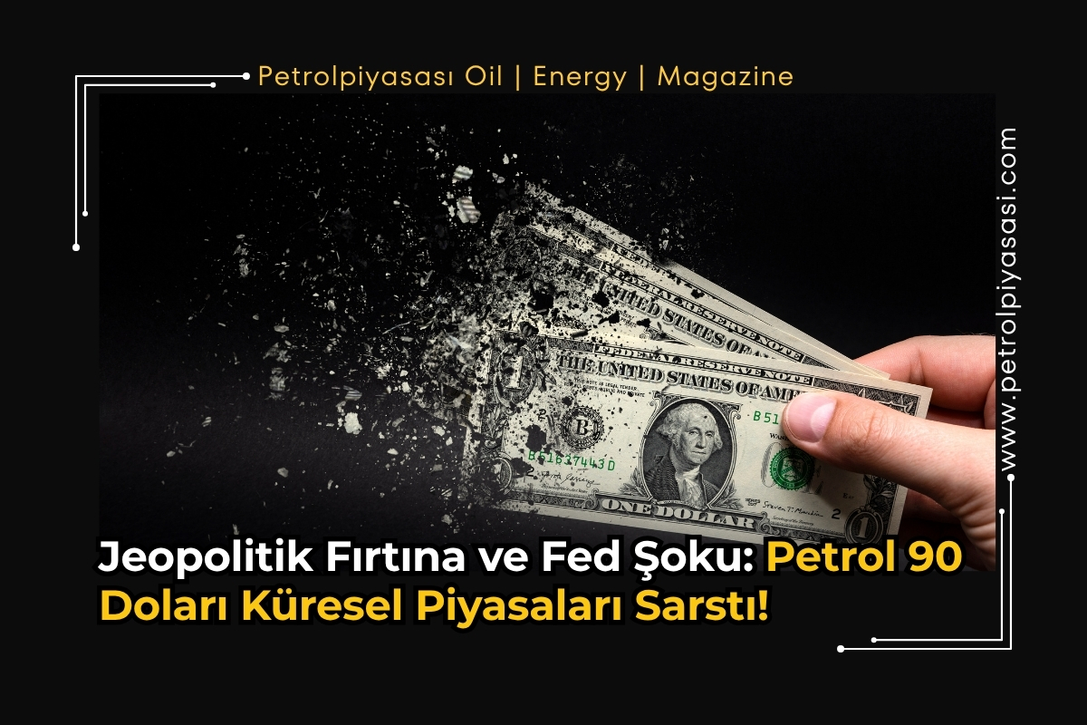 Jeopolitik Fırtına ve Fed Şoku: Petrol 90 Doları Küresel Piyasaları Sarstı!