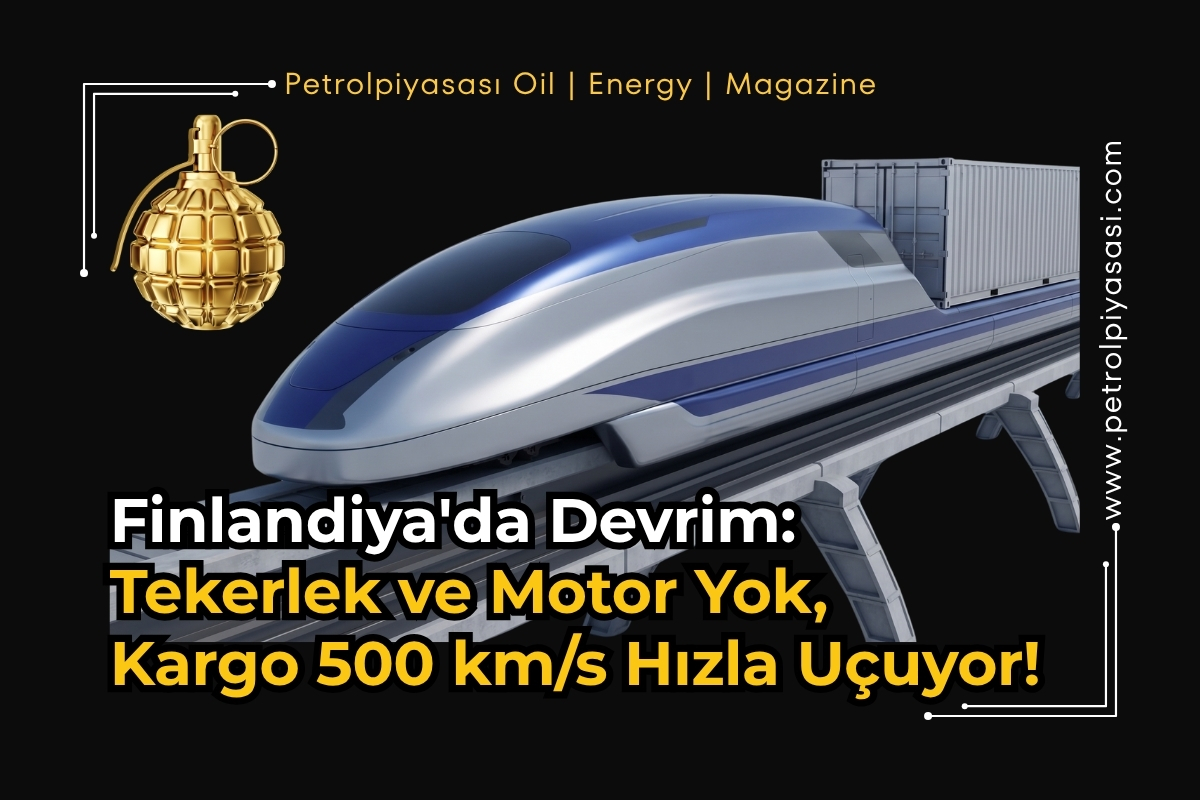 Finlandiya’da Devrim: Tekerlek ve Motor Yok, Kargo 500 km/s Hızla Uçuyor!