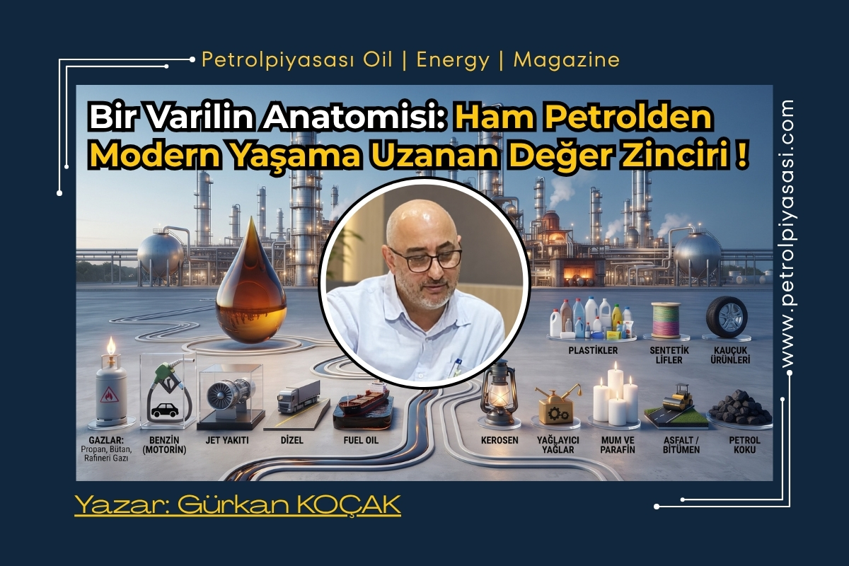 Bir Varilin Anatomisi: Ham Petrolden Modern Yaşama Uzanan Değer Zinciri !