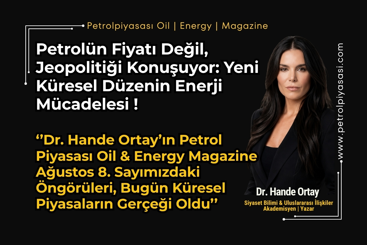 Petrolün Fiyatı Değil, Jeopolitiği Konuşuyor: Yeni Küresel Düzenin Enerji Mücadelesi !