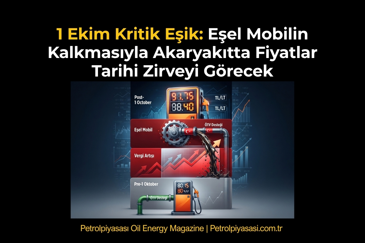 1 Ekim Kritik Eşik: Eşel Mobilin Kalkmasıyla Akaryakıtta Fiyatlar Tarihi Zirveyi Görecek
