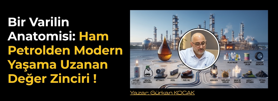 Bir Varilin Anatomisi: Ham Petrolden Modern Yaşama Uzanan Değer Zinciri !