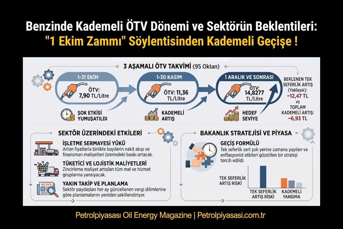 Benzinde Kademeli ÖTV Dönemi ve Sektörün Beklentileri: “1 Ekim Zammı” Söylentisinden Kademeli Geçişe