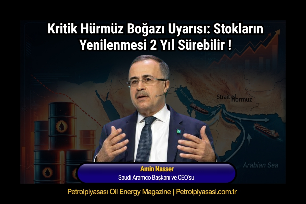Saudi Aramco CEO’su Amin Nasser’den Kritik Hürmüz Boğazı Uyarısı: Stokların Yenilenmesi 2 Yıl Sürebilir !