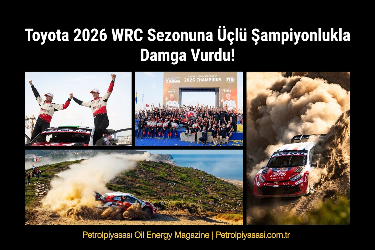 Toyota 2026 WRC Sezonuna Üçlü Şampiyonlukla Damga Vurdu!