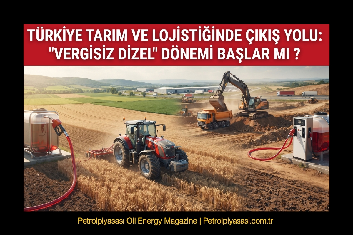 TÜRKİYE TARIM VE LOJİSTİĞİNDE ÇIKIŞ YOLU: “VERGİSİZ DİZEL” DÖNEMİ BAŞLAR MI ?